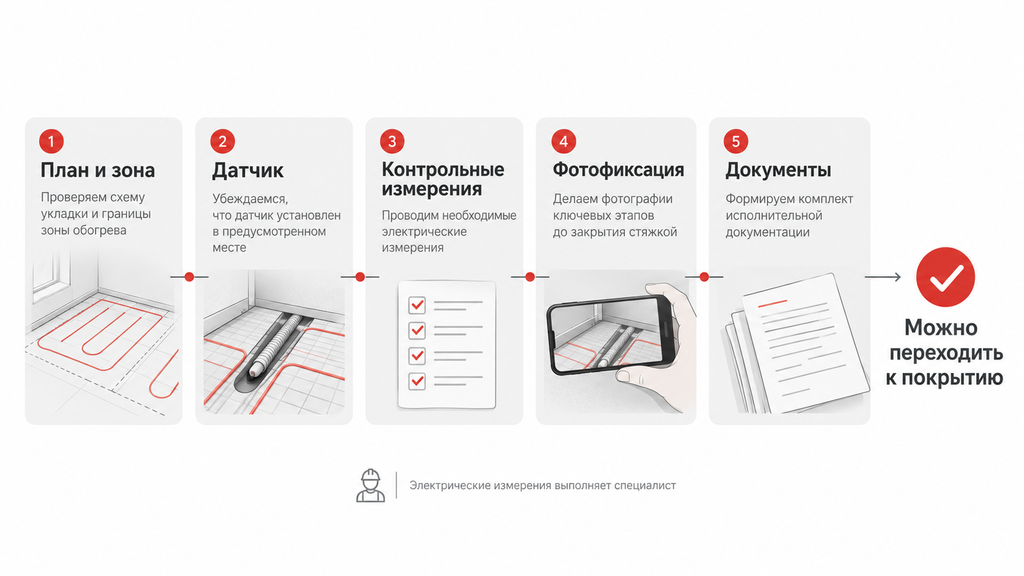 image-14-1024x576 Теплый пол своими руками, что проверить до того, как система исчезнет под покрытием